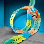 Changeable Track Race Car with Glow In The Dark Flexible Racing Tracks Rail5